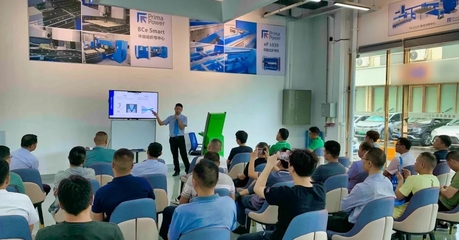 現(xiàn)場(chǎng)回顧 | 更高質(zhì)量、更高效率的鈑金加工解決方案技術(shù)交流